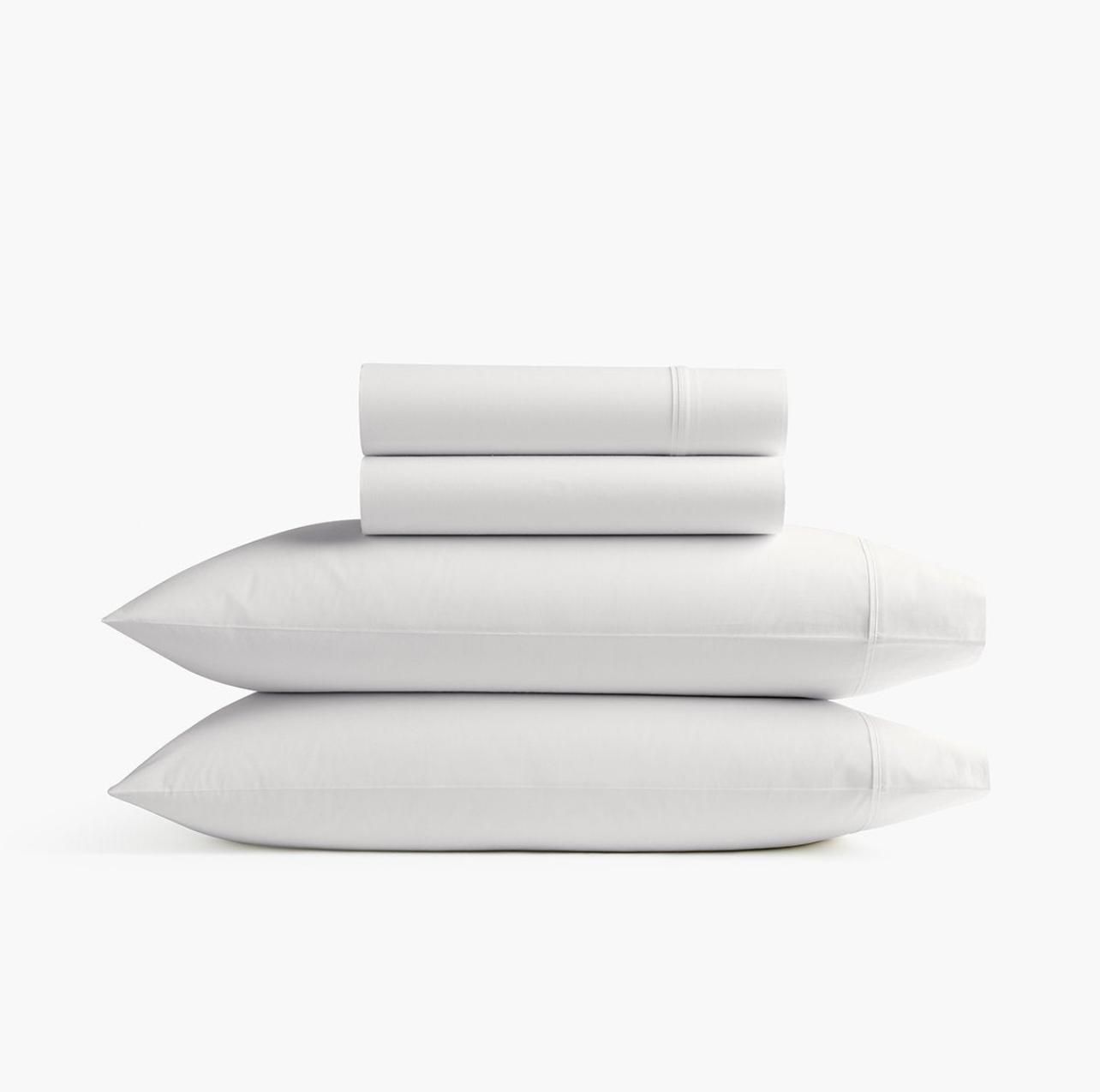 Detalle del tejido de algodón orgánico COTTON BIO de las sábanas de La Cama Azul, suave y transpirable