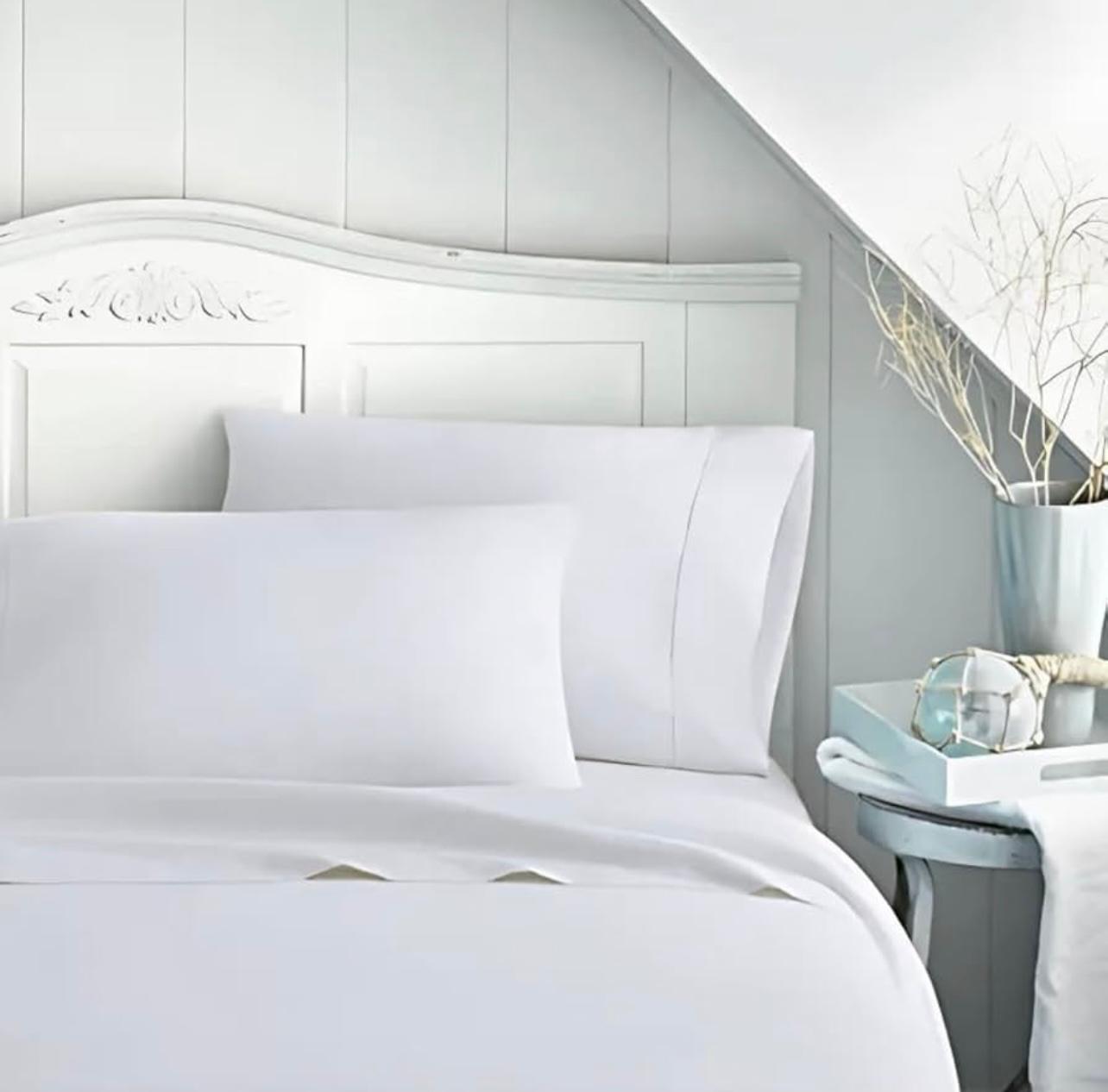 Juego de Sábanas Cotton Bio de algodón 100% orgánico de La Cama Azul con bajera, encimera y fundas de almohada